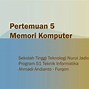 Bagaimana Cara Kerja Memori Ram Dalam Komputer