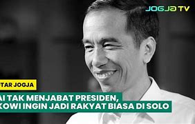 Kapan Jokowi Kembali Ke Solo